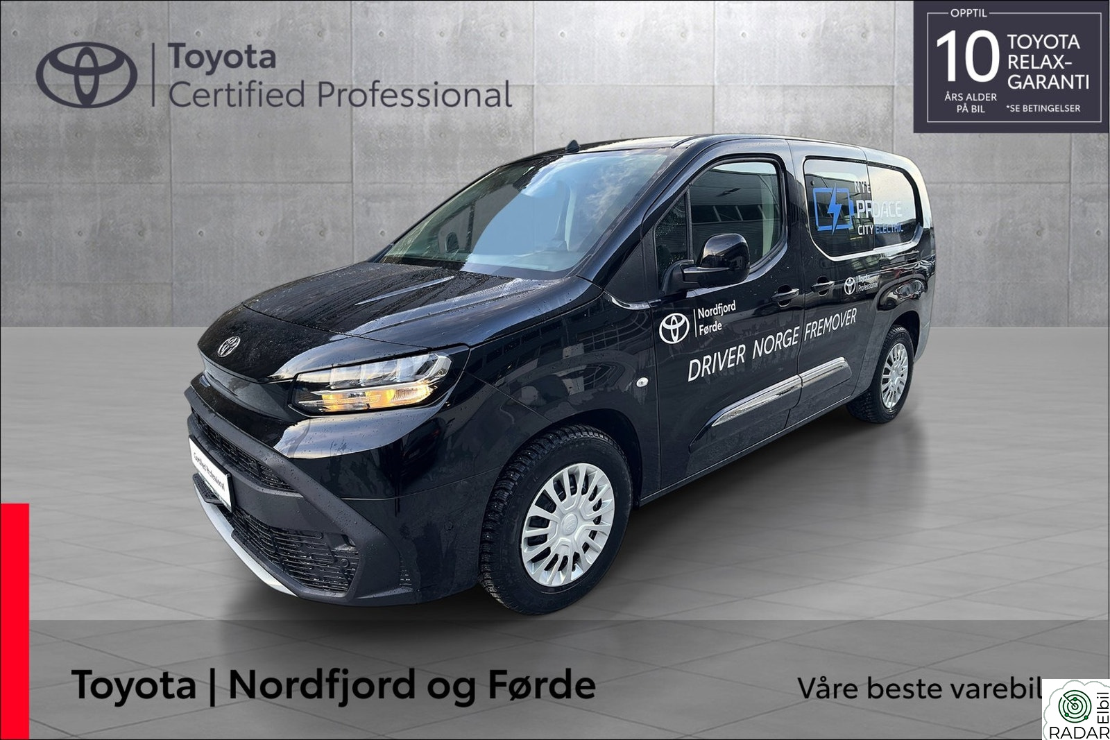 TOYOTA Proace City Electric Electric 50 kWt Comfort L2