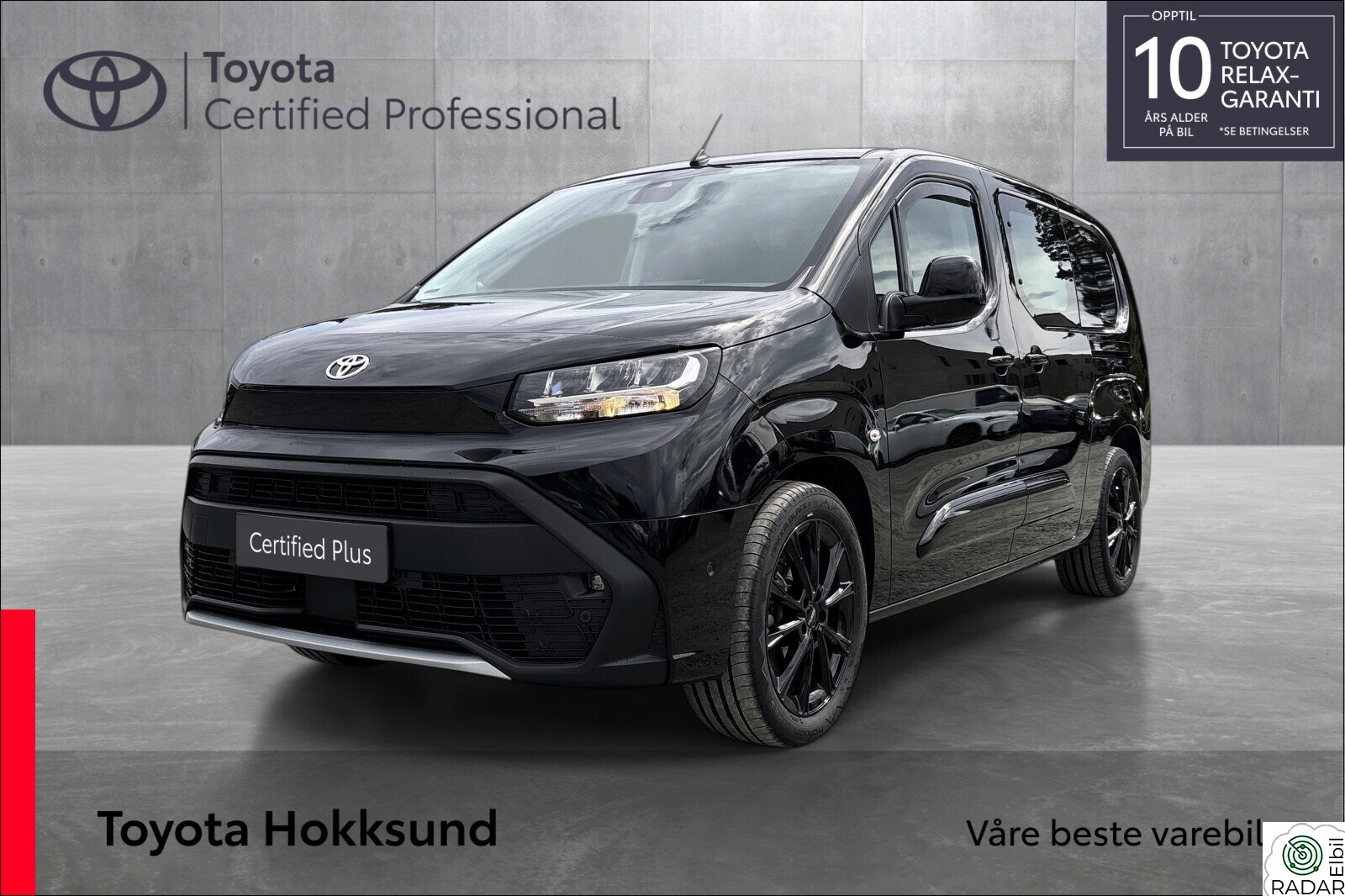 TOYOTA Proace City Electric Electric 50 kWt Comfort Plus L2 328Km-WLTP/KROK