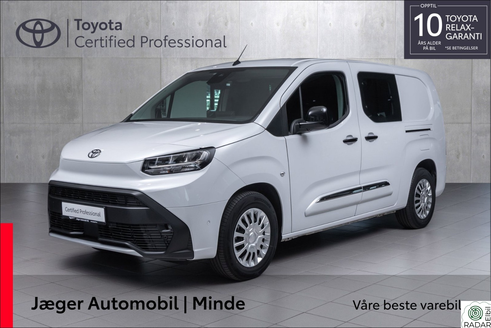 TOYOTA Proace City Electric Electric 50 kWt Comfort L2
