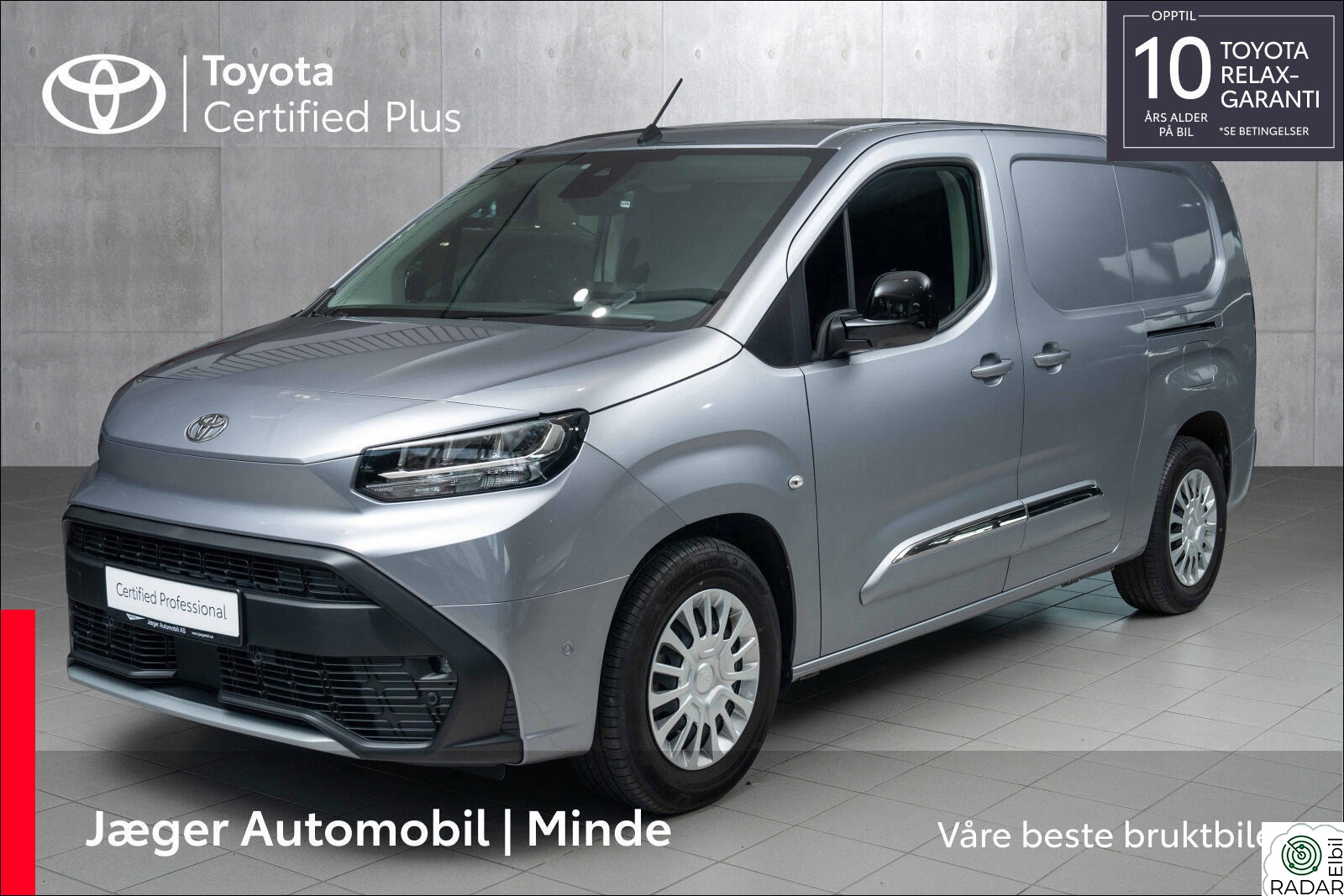TOYOTA Proace City Electric Electric 50 kWt Comfort L2