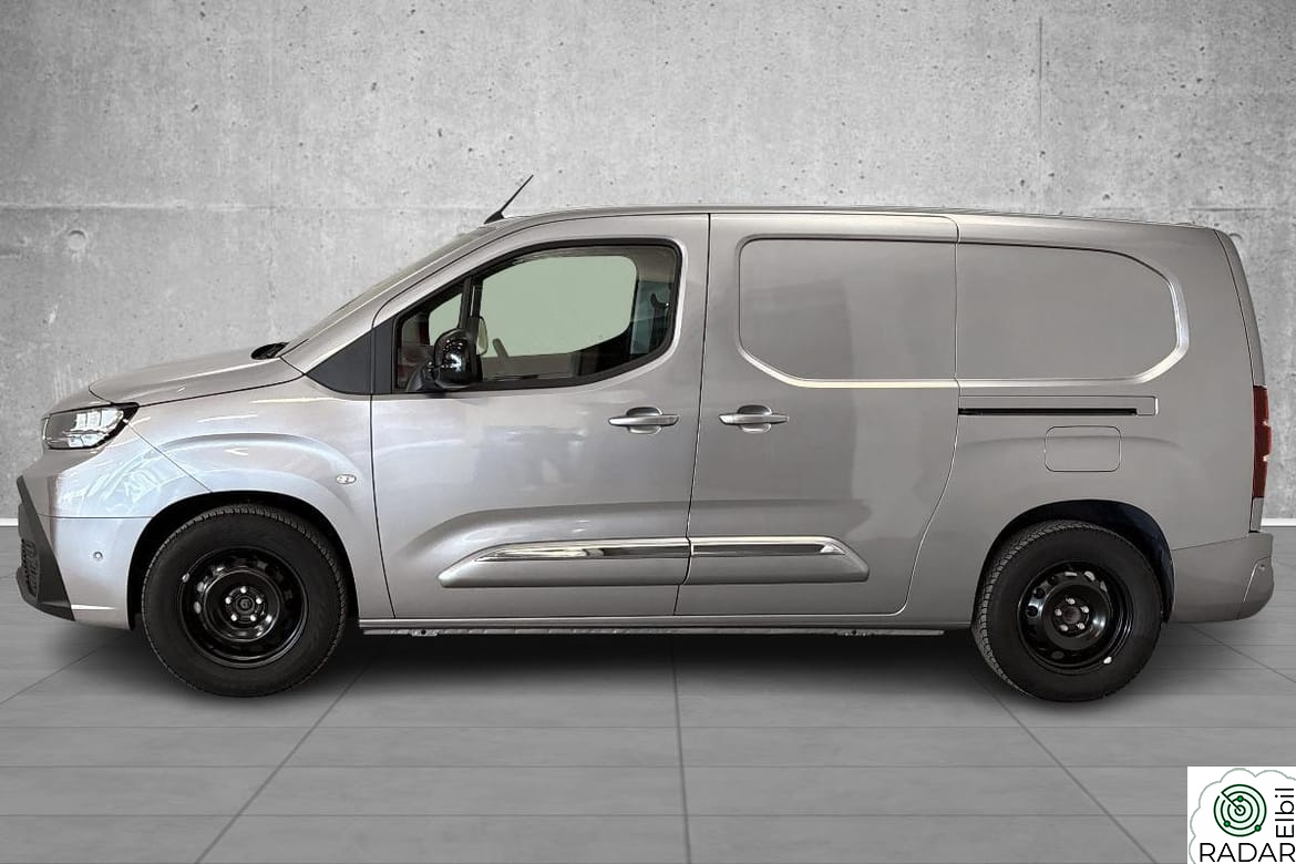 TOYOTA Proace City Electric Lang (L2) 2 skyvedører (50kWt) Comfort Plus