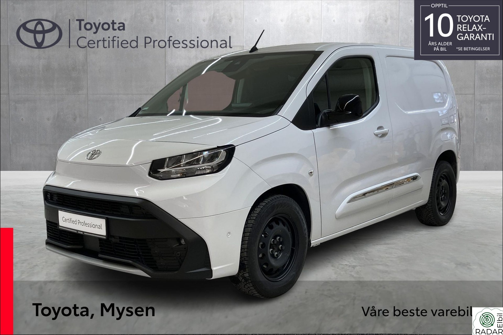 TOYOTA Proace City Electric L1 kort utgave - Comfort Plus