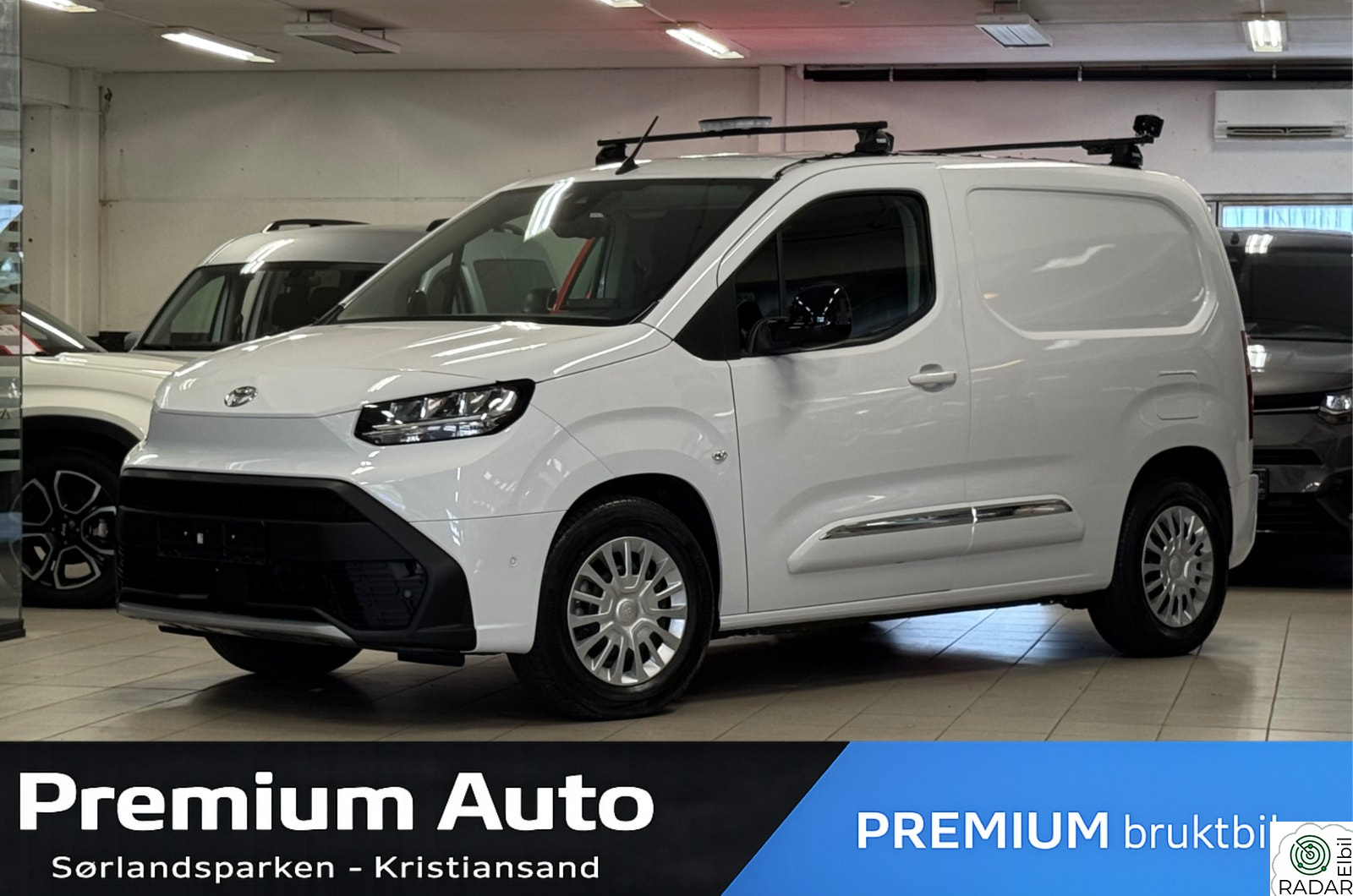 TOYOTA Proace City Electric Electric / Krok / Skyvedør / Rattvarme / R.kam / 1 eier
