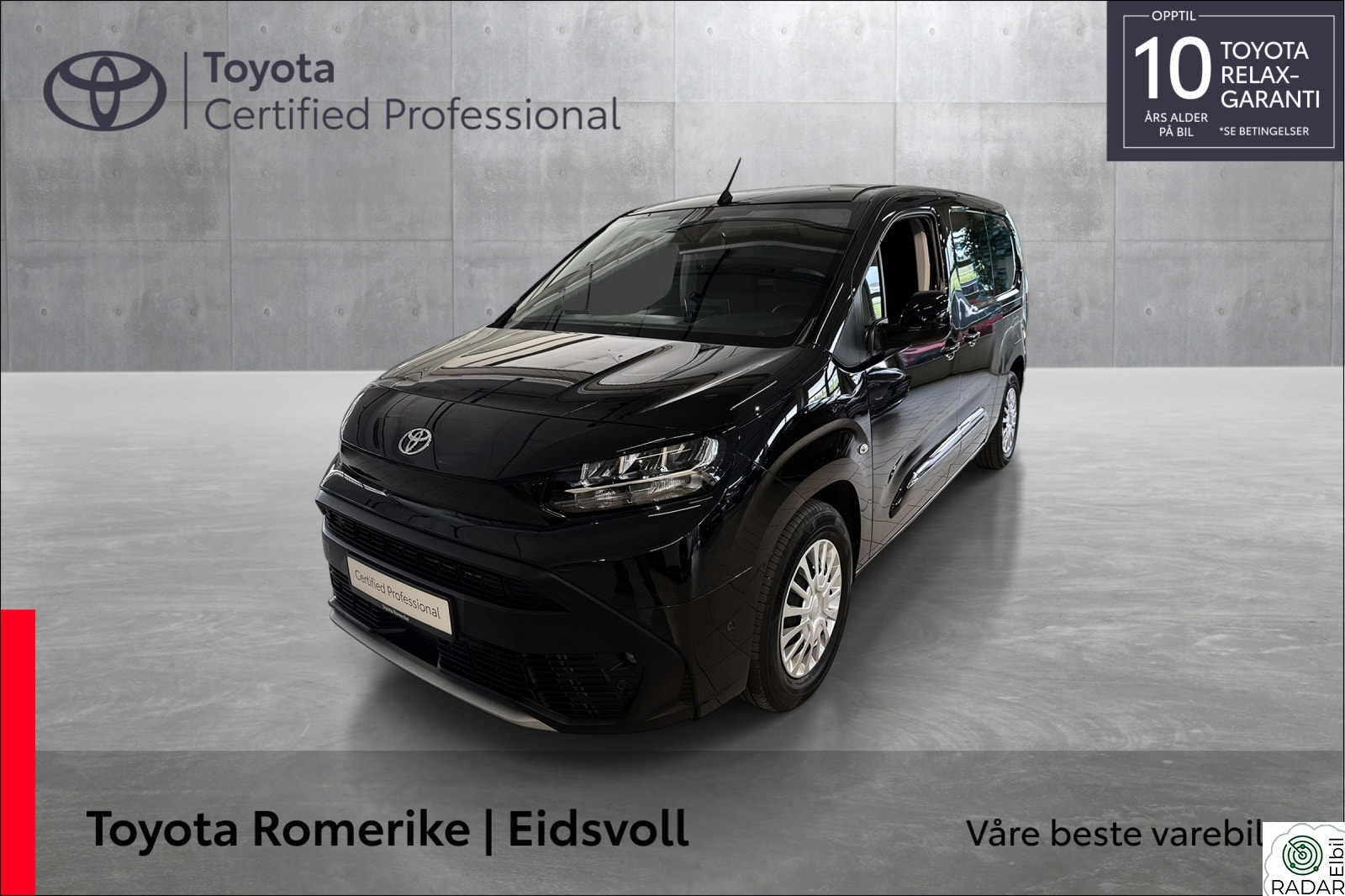 TOYOTA Proace City Electric Electric 50 kWt Comfort L2