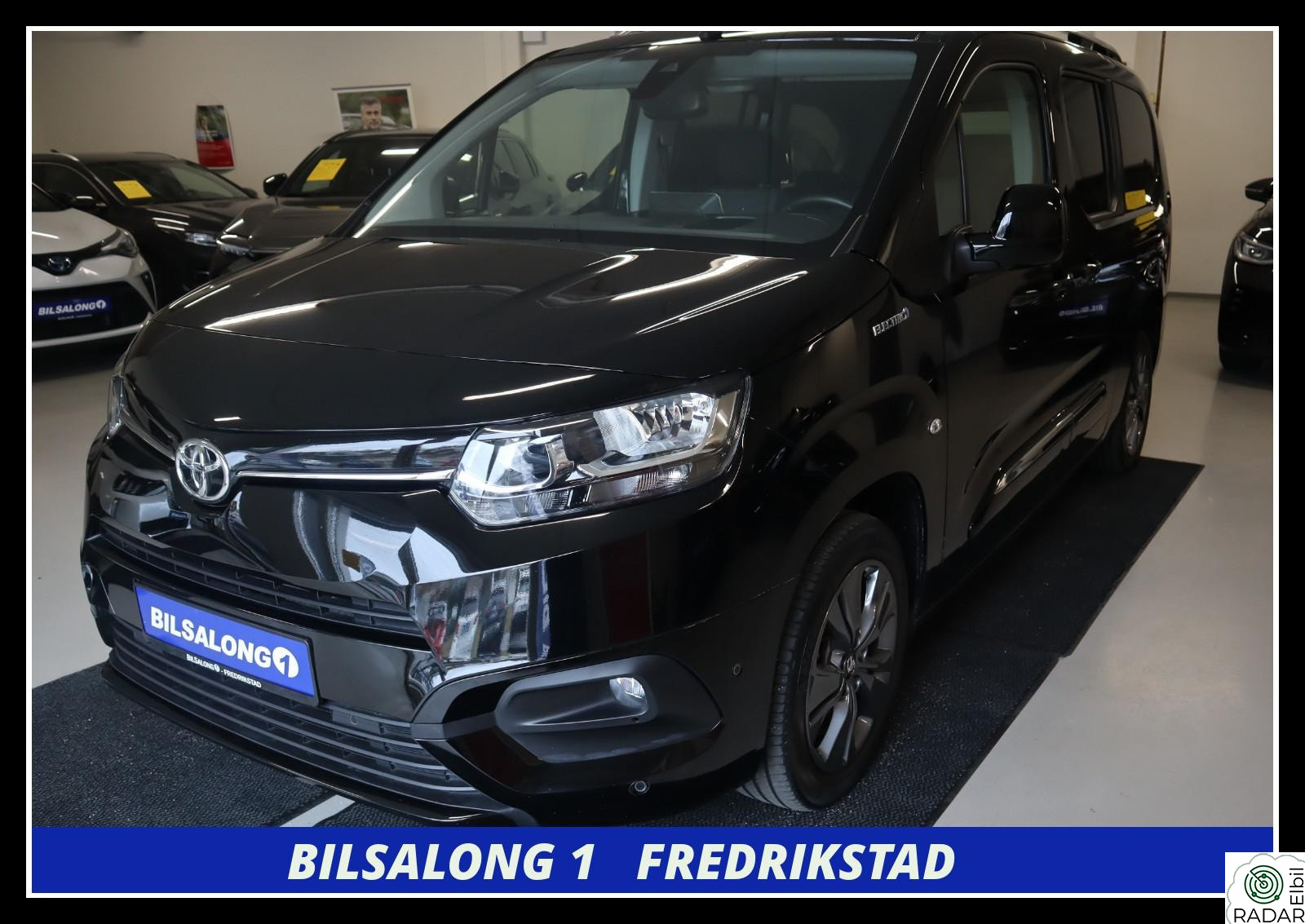 TOYOTA Proace City Verso Electric Electric,7 seter,Navi,Cruise,Rattvarme,Pdc,App