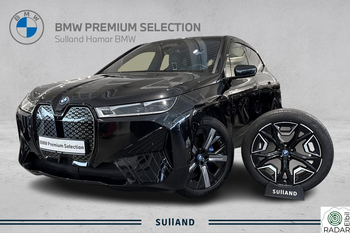 BMW iX xDrive50 50 Fully Charged LUFT 4-HJULSSTYRING LASER H/K BSI