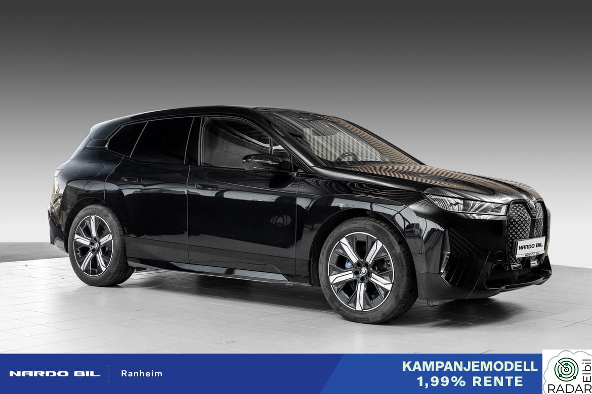 BMW iX xDrive50 xDrive50 Fully Charged, KAMPANJEMODELL 1,99% RENTE