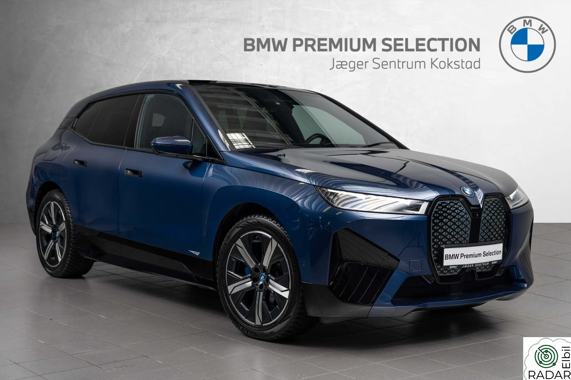 BMW iX xDrive50 xDrive50 Fully Charged Luft Bakhjulstyring Sportspakke
