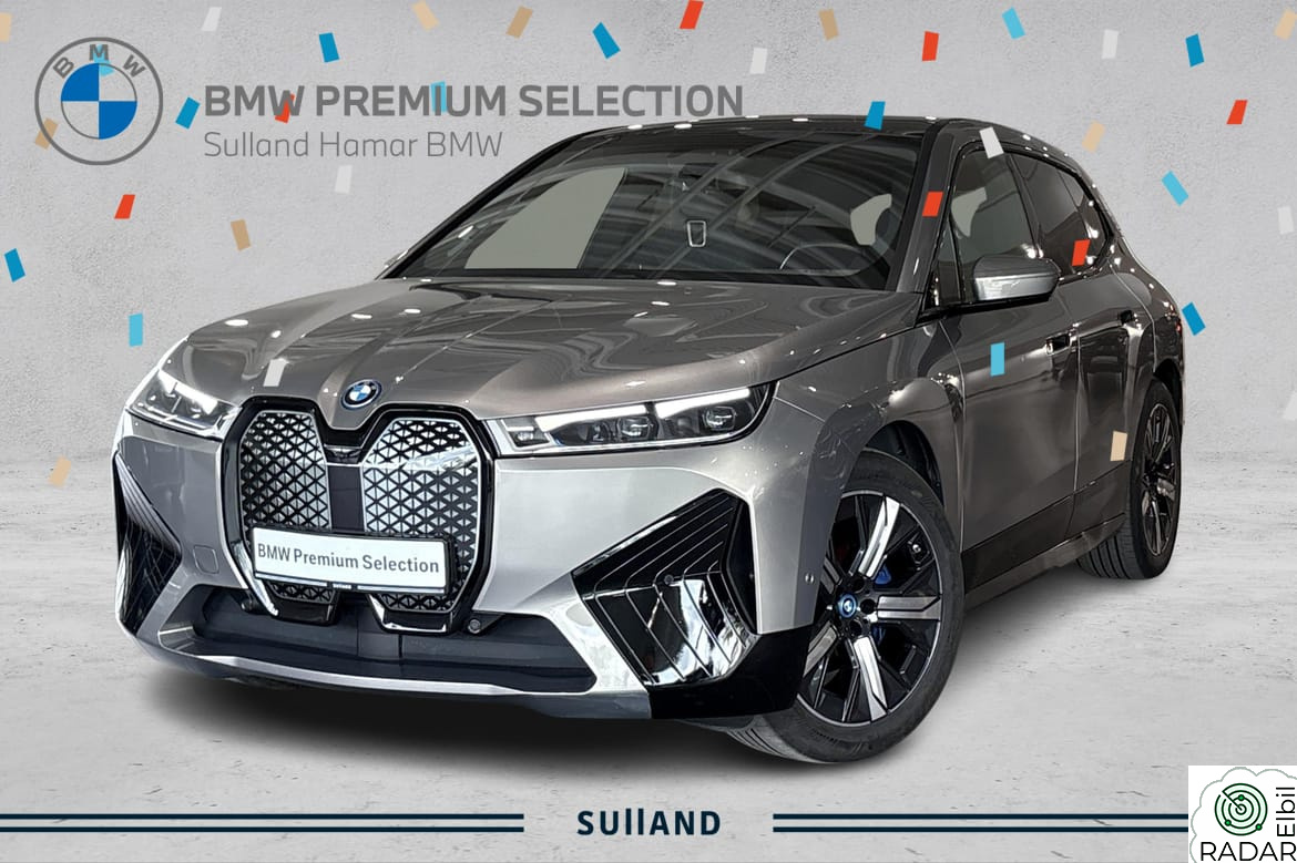 BMW iX xDrive50 Skinn| Massasje| Pano| Laser| Luft| H/K| Sportspakke