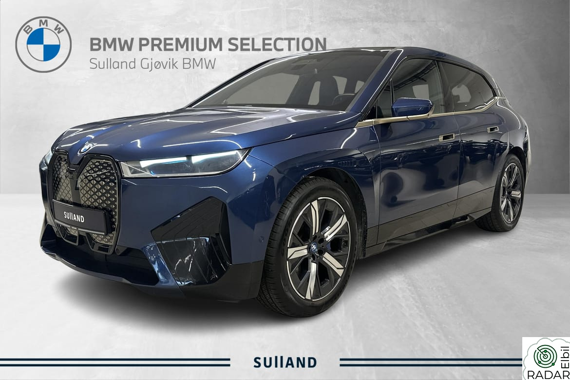 BMW iX xDrive50 Fully Charged/Laser/Harman/Krok/Sportspakke/Amido/Luft