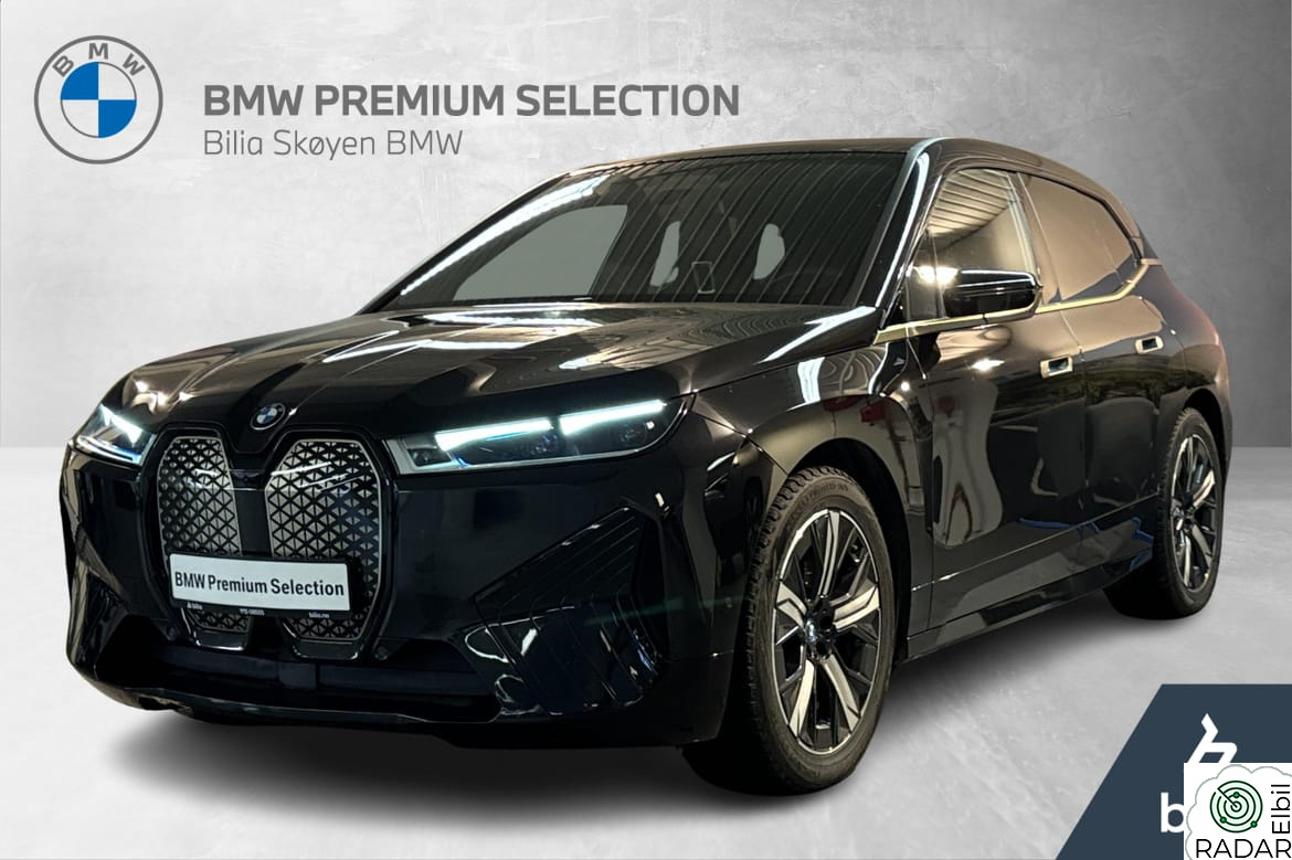 BMW iX xDrive50 xDrive50 Fully Charged,4-hjulsstyring,Luft,Skinn,H&K