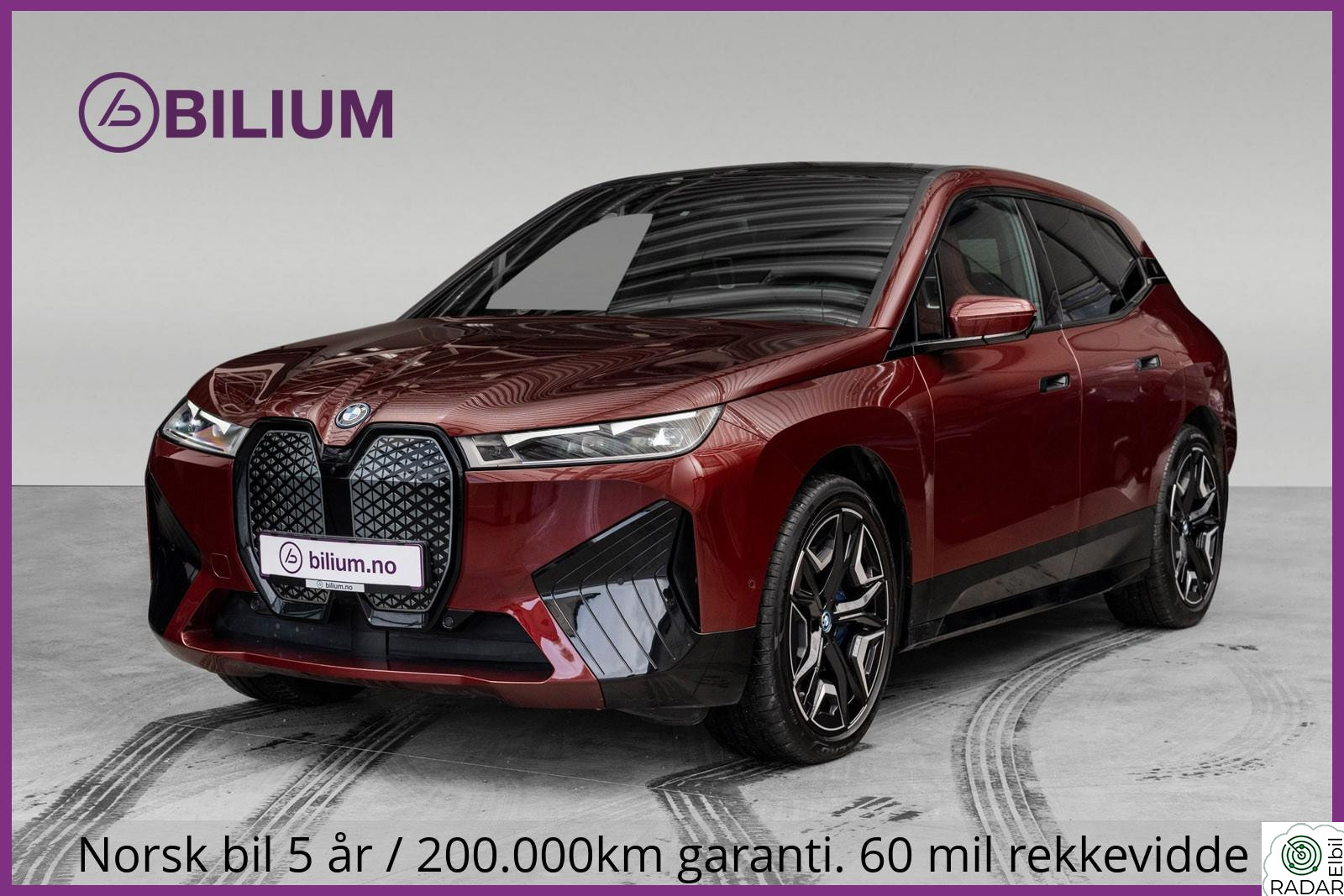 BMW iX xDrive50 xDrive50 Fully Charged Luft/4-hjulsstyring/22"/Laserlys
