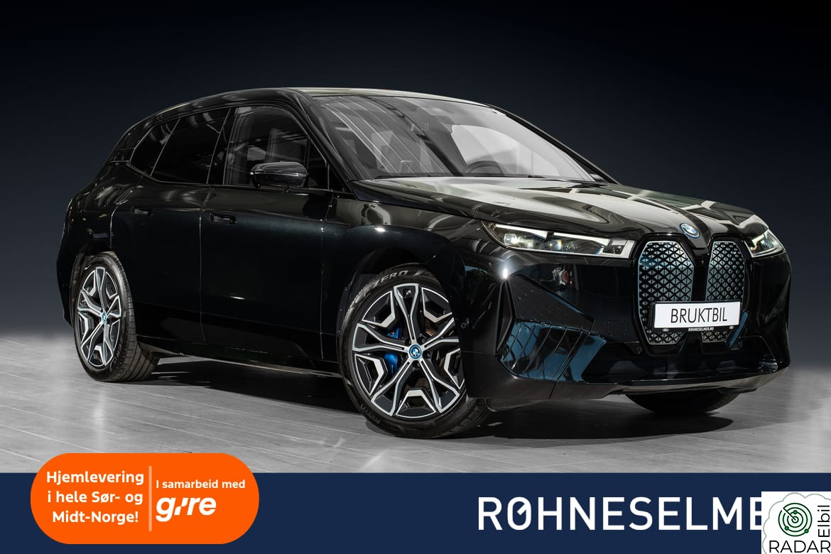 BMW iX xDrive50 xDrive50 Sportspakke 600km | Luft | SkyLounge | 22''
