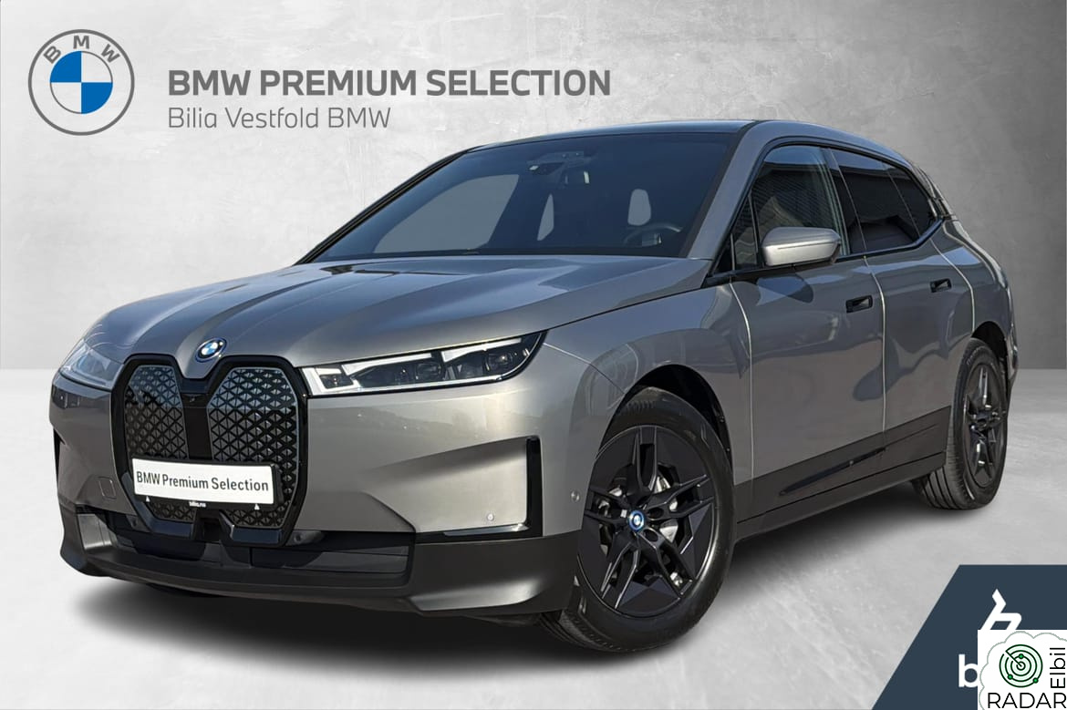 BMW iX xDrive50 50 Fully Charged, Luft, Multiseter, Skylounge++