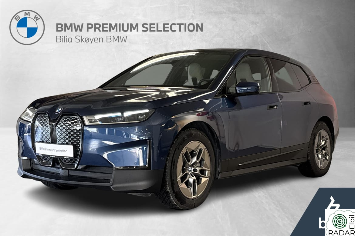 BMW iX xDrive50 xDrive50 Multifunksjon, 4Hjulsst, H/K, SkyLounge, Luft