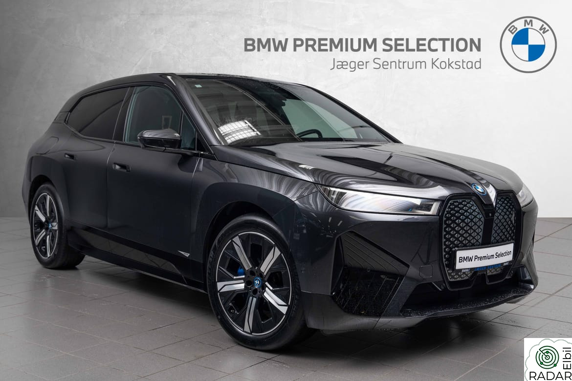 BMW iX xDrive50 xDrive50 Fully Charged 6,29% Luft Skinn Bakhjul Sport