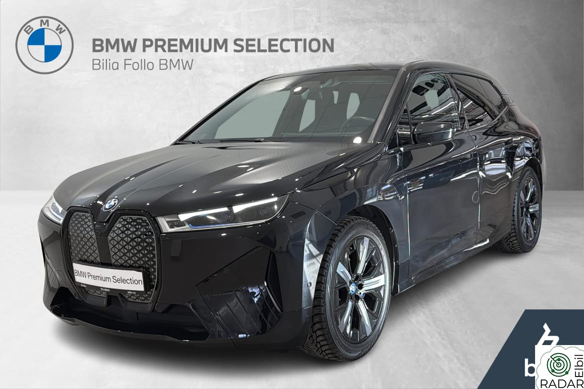 BMW iX xDrive50 FullyCharged,4hjuls,Luft,360,Lazer,22",Pano,SoftC.