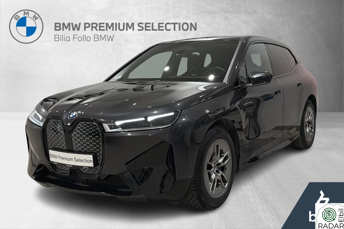 BMW iX xDrive50 Fully Charged, 4-hjuls styring,Luft,Sportspk.,SoftClos