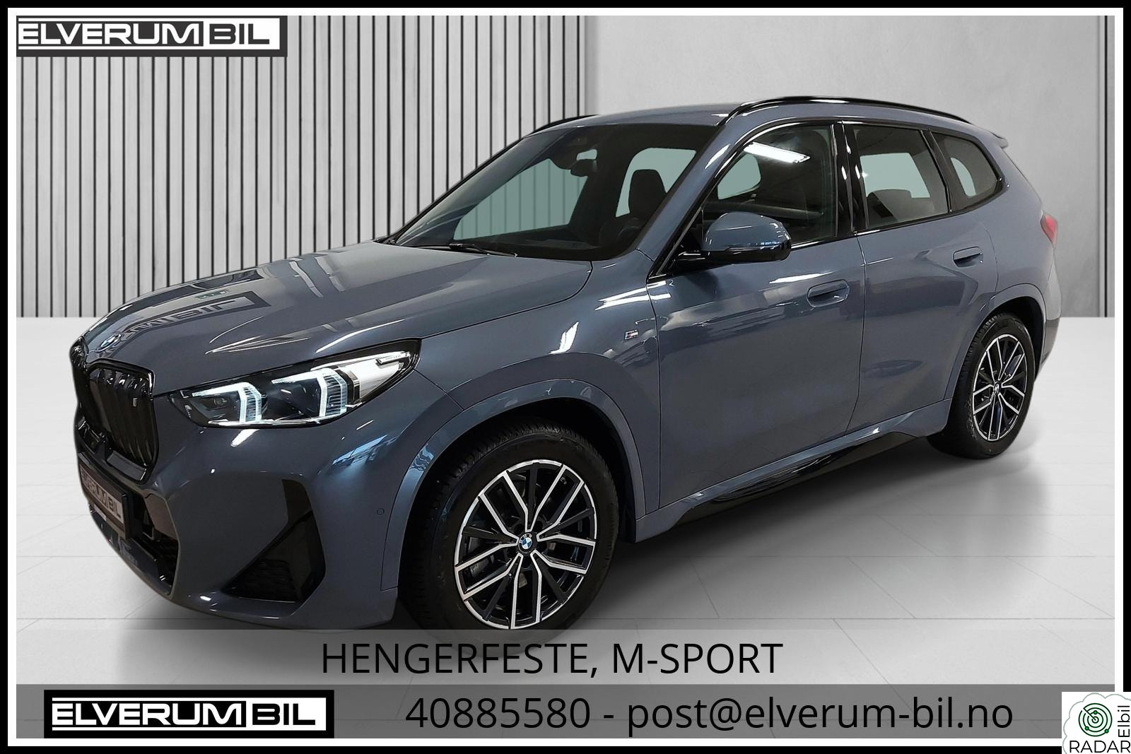 BMW iX1 xDrive30 xDrive30 M-sport Krok/Harmank/El.sete/V.ratt/Skinn/Keyl