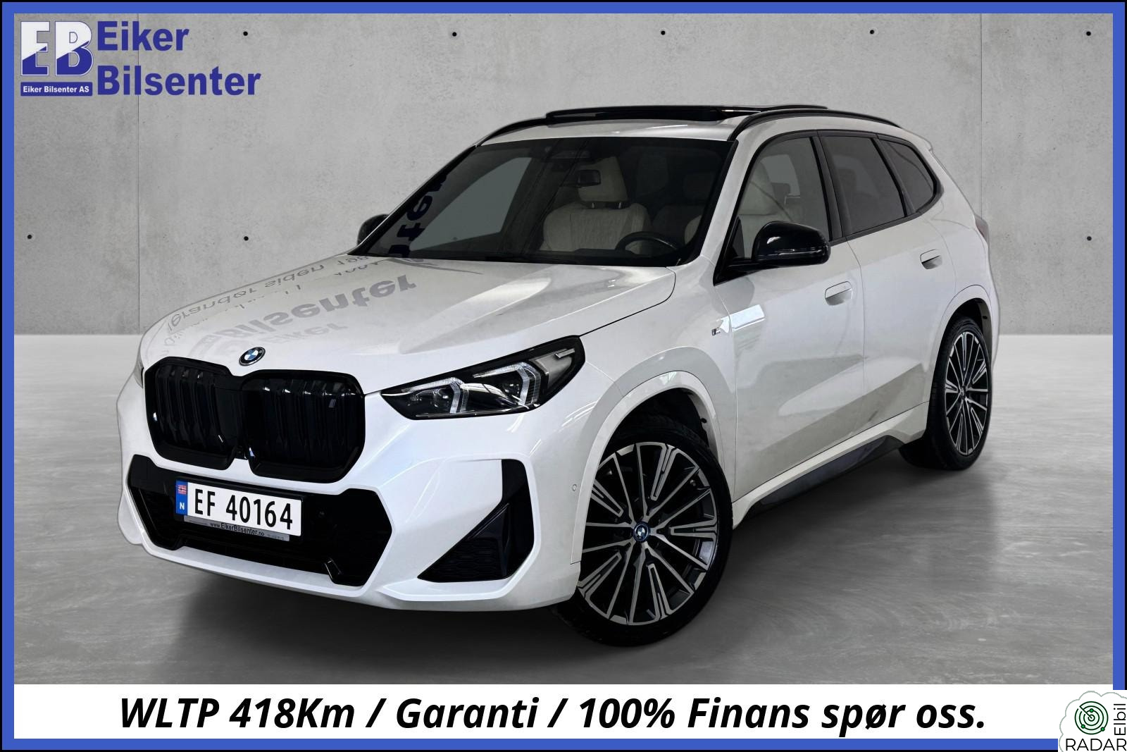 BMW iX1 xDrive30 xDrive30/Fully Charged/M-Sport/Pano/H&K/Acc/HUD/Krok/20