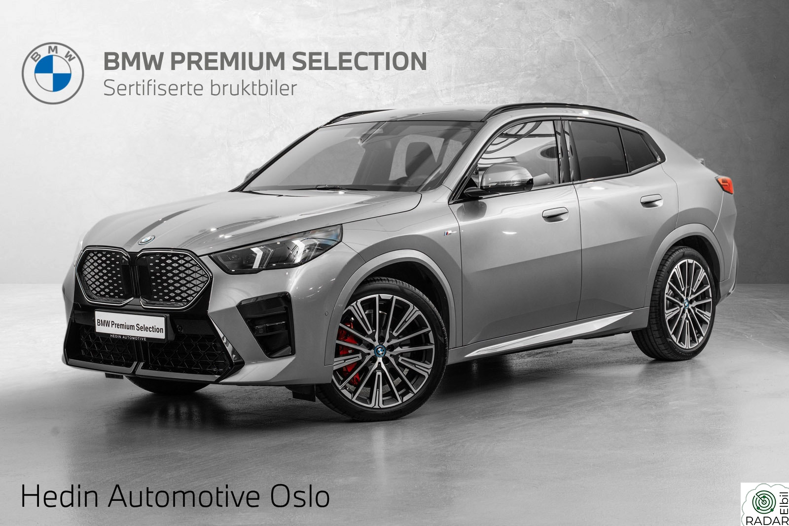 BMW iX2 xDrive30 xDrive30 Supercharged, M-Sport Pro, Pano, Skinn, Krok