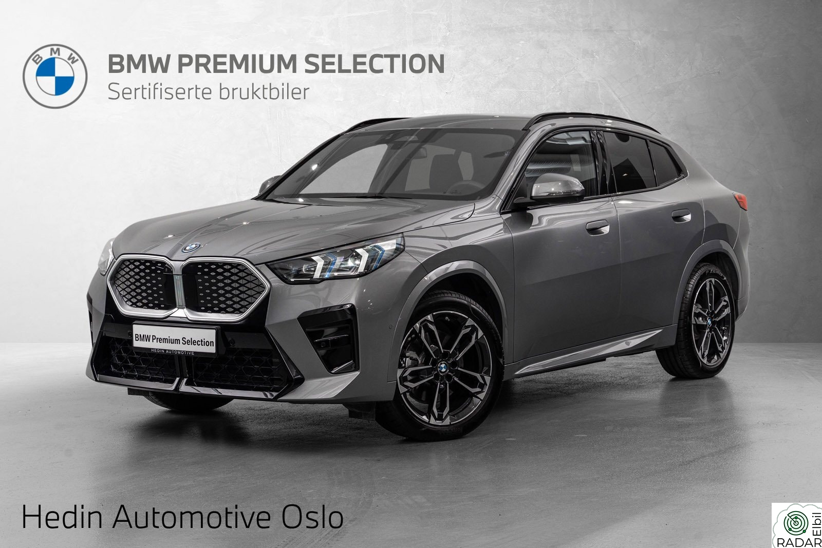 BMW iX2 xDrive30 xDrive30, M-Sport, El-seter, H/K, Krok, ACC/Selvkjøring