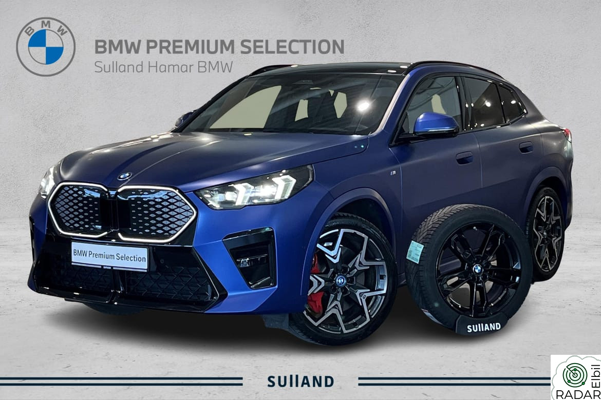 BMW iX2 xDrive30 SUPERCHARGED MSPORT PRO MASSASJE SKINN PANO H/K 20"