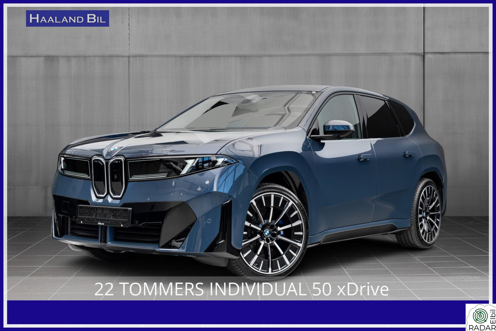 BMW iX3 50 xDrive 22" 50 xDrive KLAR FOR OMGÅENDE LEVERING S+V DEKK