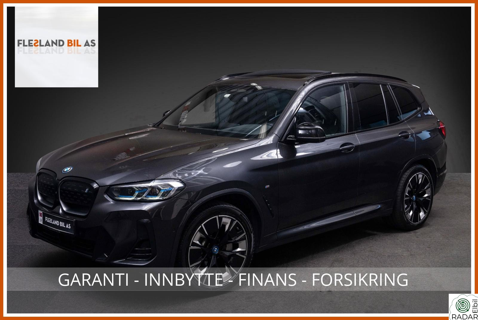 BMW iX3 M-SPORT FULLY CHARGED/HUD/LASER/PANORAMA/H&K/KROK/BSI++