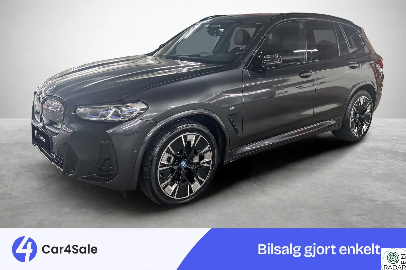 BMW iX3 Fully Charged/M sport /1 Eier/HUD/Laser/Krok/H&K/Soltak