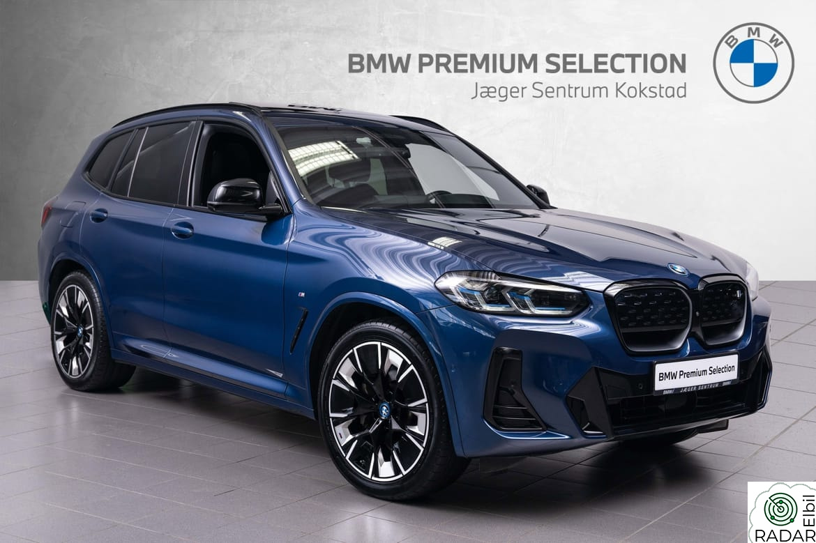 BMW iX3 Fully Charged M-Sport Krok/Pano/HUD/Laser/H&K