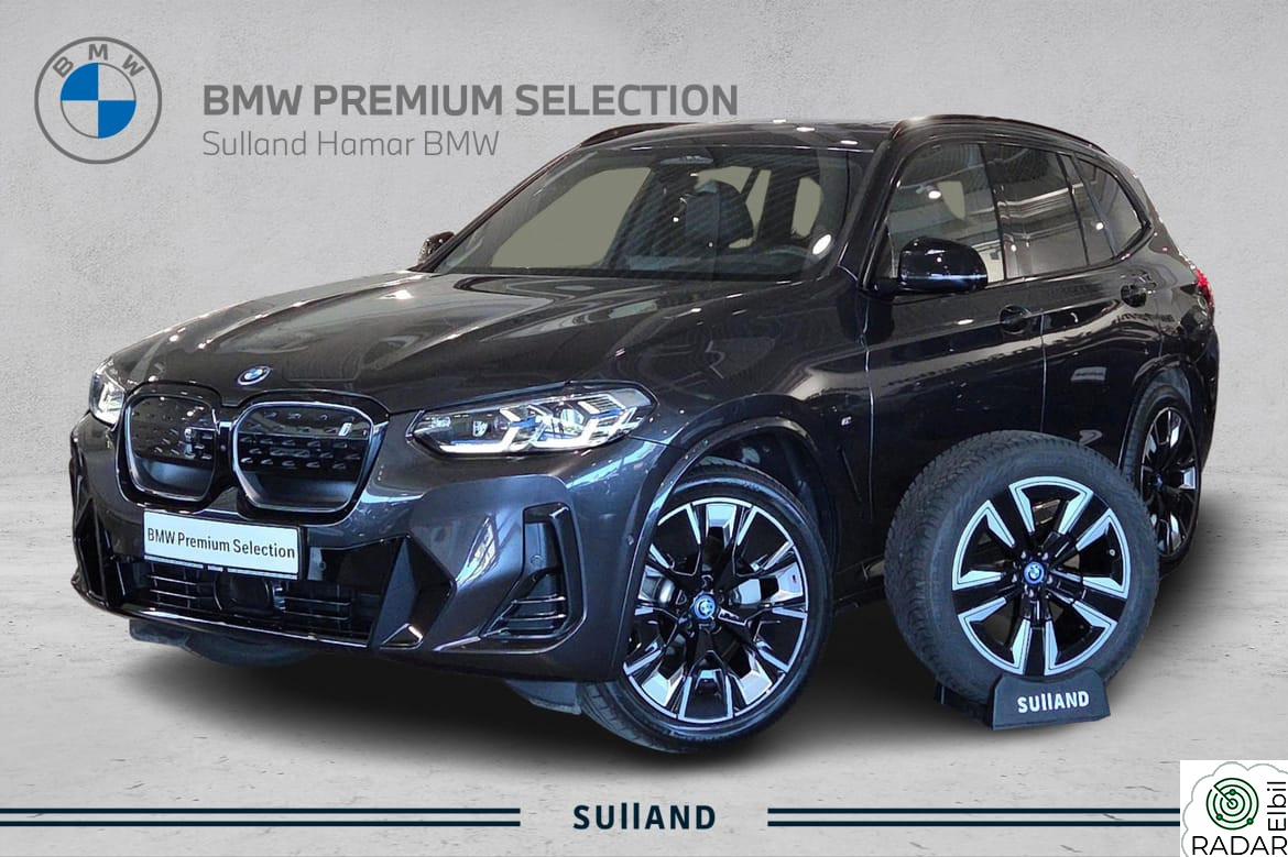 BMW iX3 MSPORT LASER PANO H.UP KROK 360° AD.CR CARPLAY P.VARM