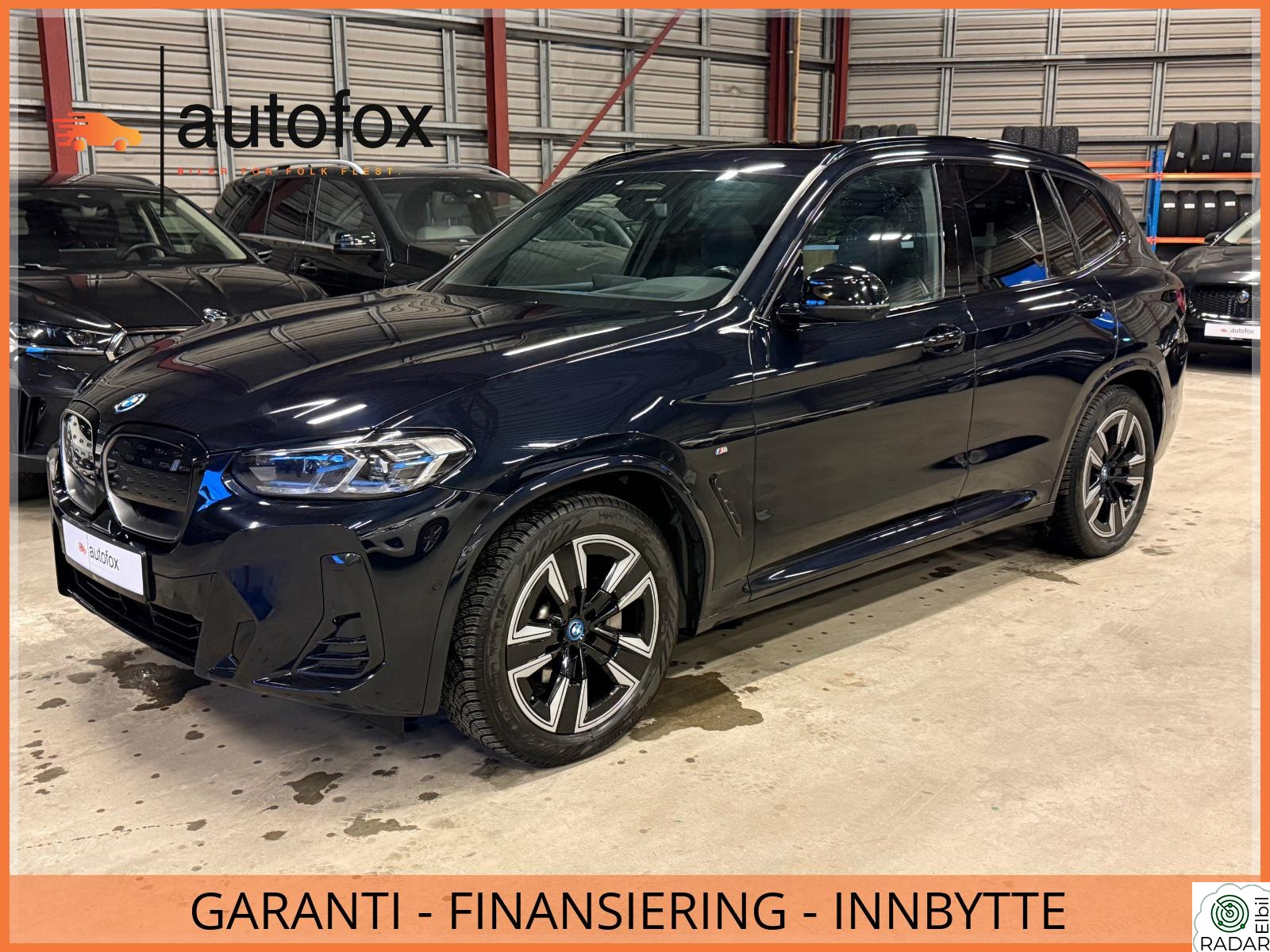 BMW iX3 Fully Charged/Panorama/Krok/HelskinnMemory/Serv.Avtale