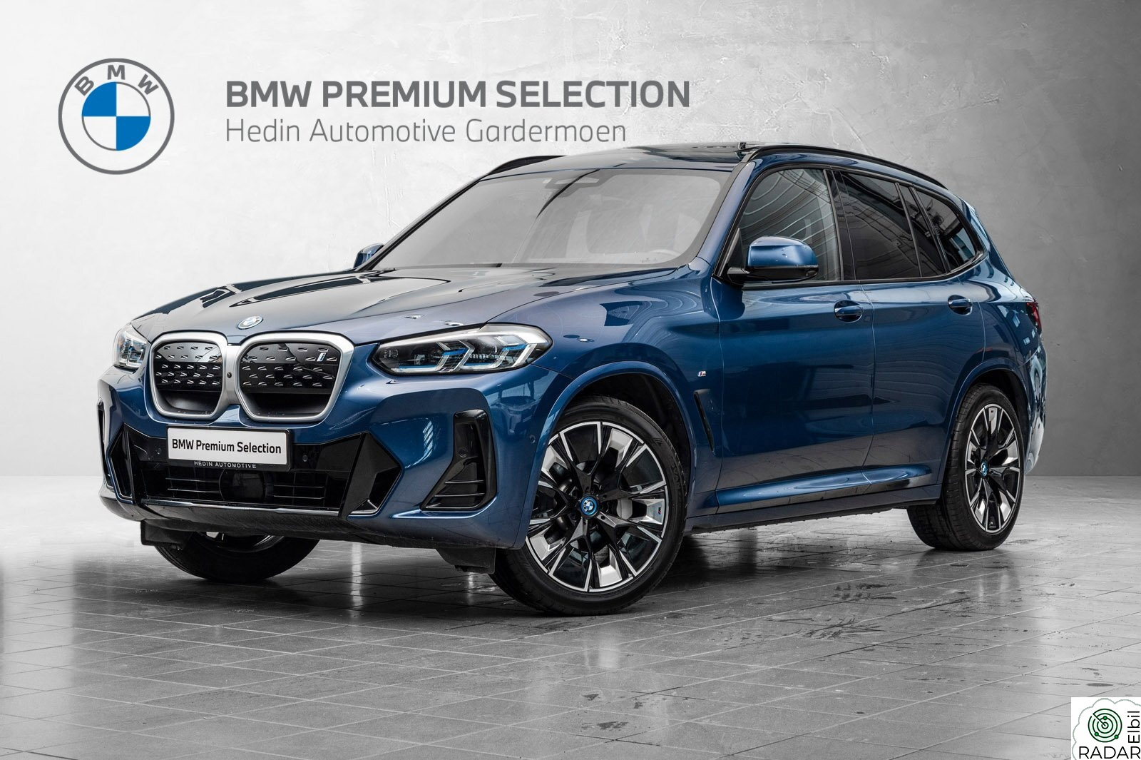 BMW iX3 M Sport Fully Charged, H.feste, El.seter, H&K, ComfortA