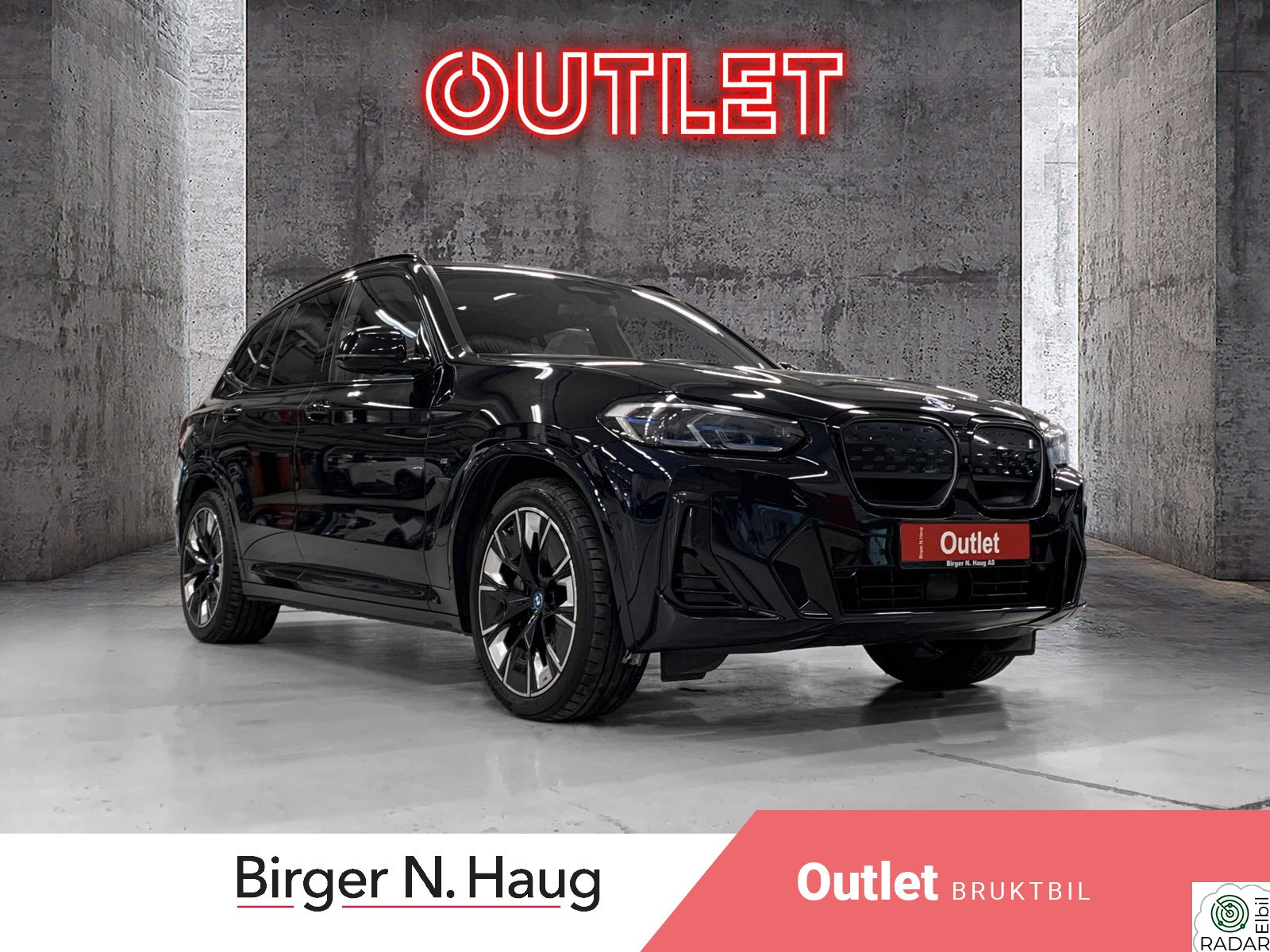BMW iX3 M Sport /Pano/Harman Kardon/Head-Up/Tilhengerfeste/EU28