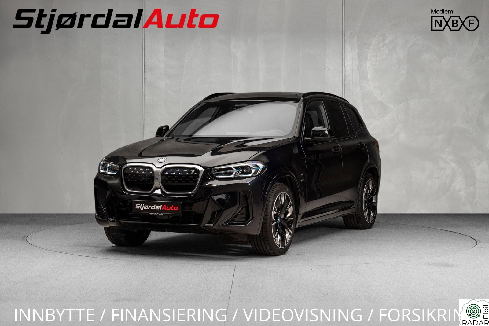 BMW iX3 Fully Charged M-Sport BSI/HARMAN/KROK/LASER/NORSK/S+V