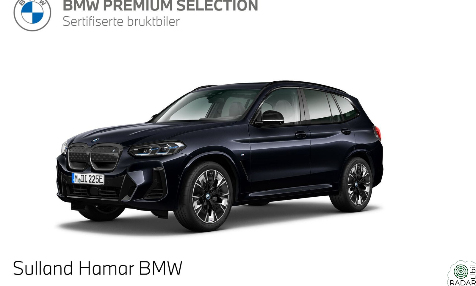 BMW iX3 M-sport | Skinn | Laser | Pano | Harman/Kardon