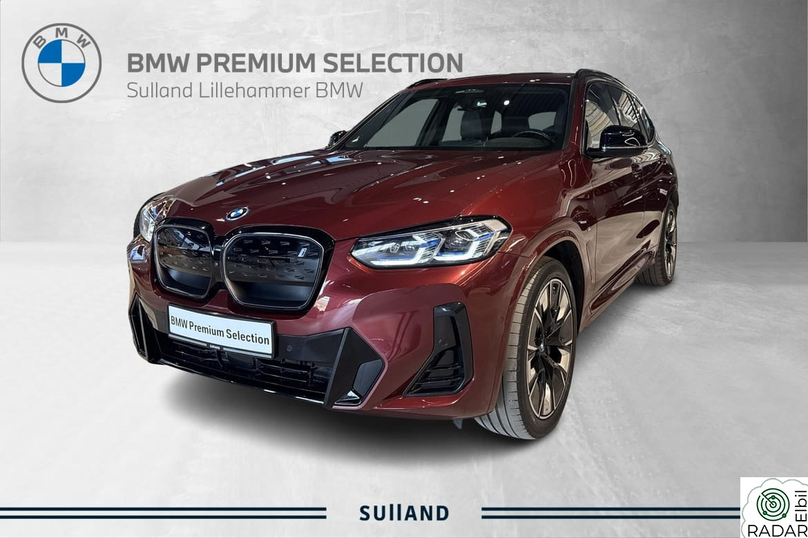 BMW iX3 Fully Charged-En eier-Serviceavtale-Nye sommerdekk !