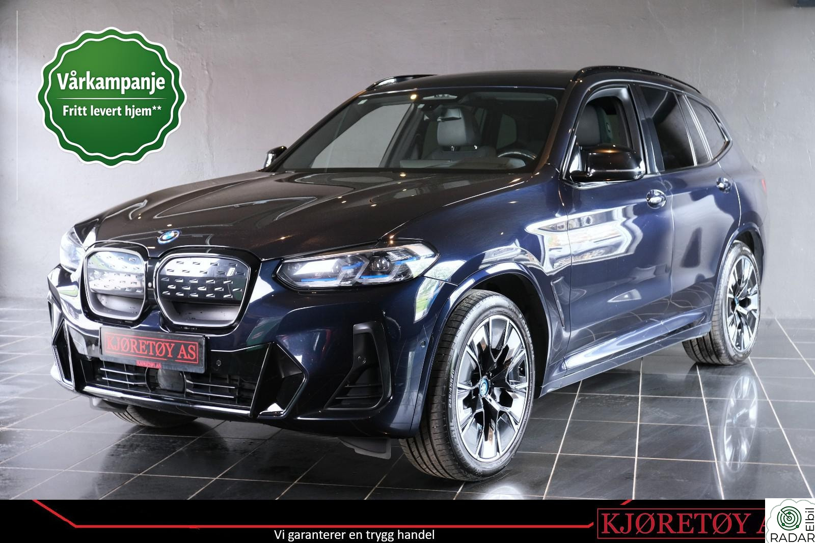 BMW iX3 FULLY CHARGED///M-SPORT/HARMAN/KROK/PANO/HEAD/GARANTI