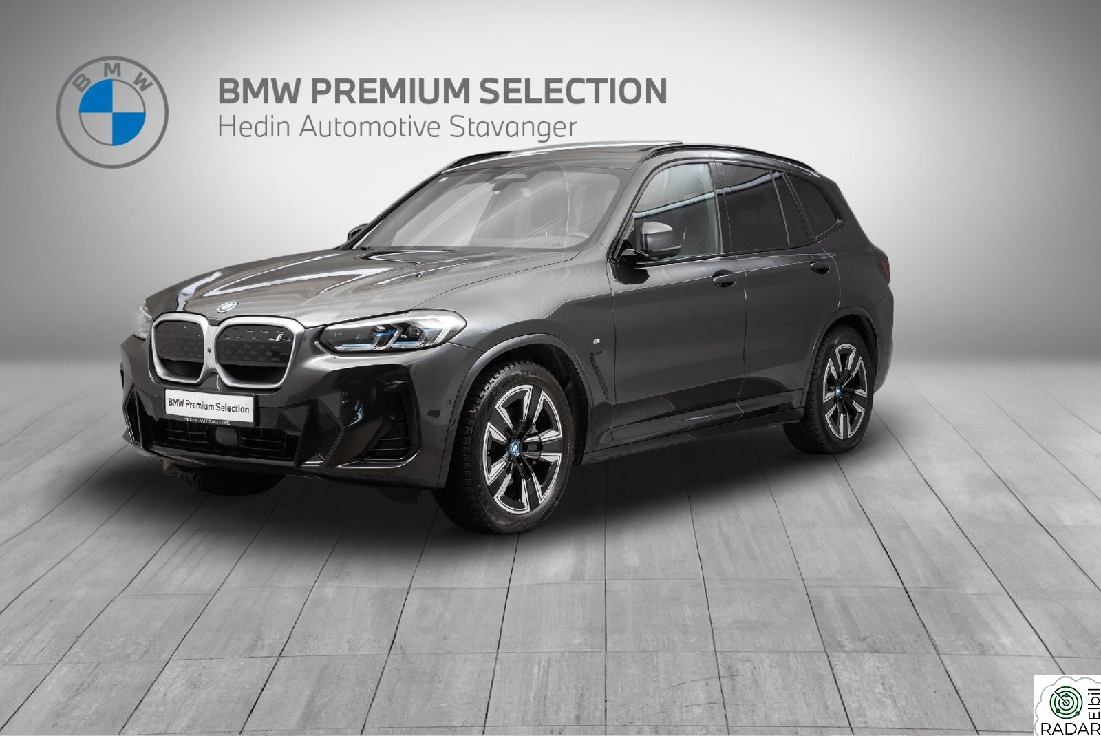BMW iX3 M Sport Fully Charged Soltak EDC El Krok Laserlys H&K +