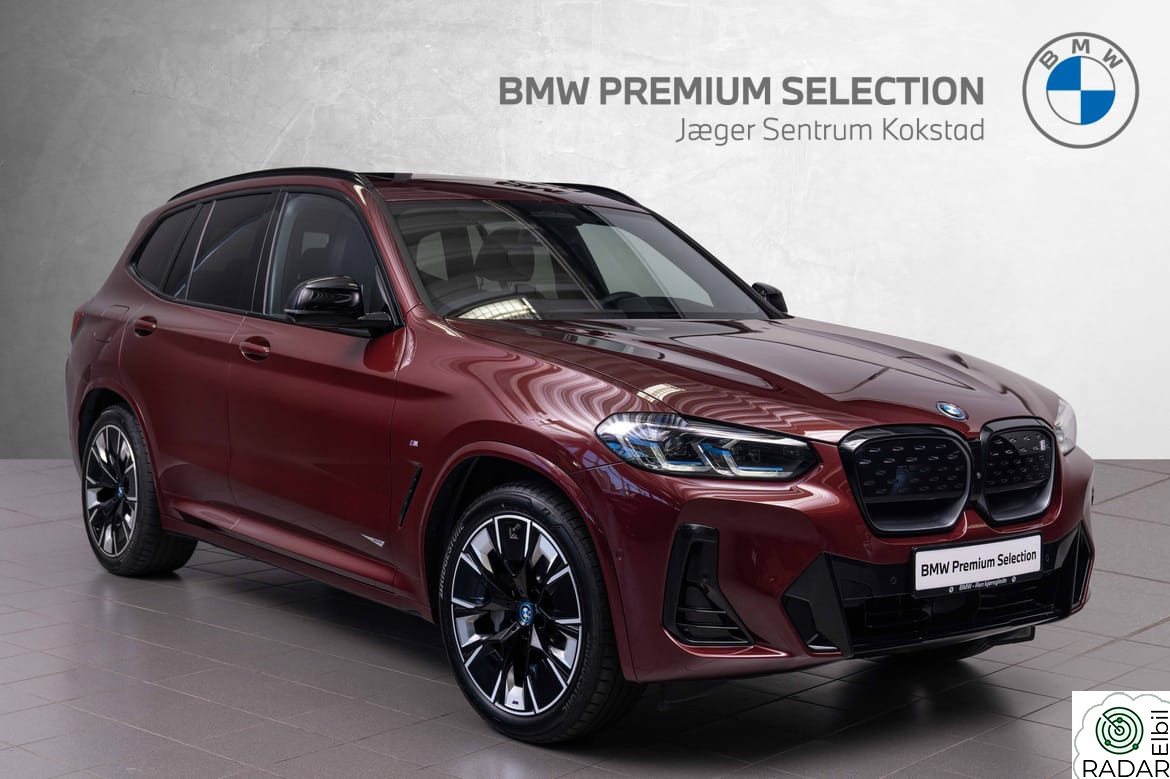 BMW iX3 Fully Charged M-Sport Alt utstyr