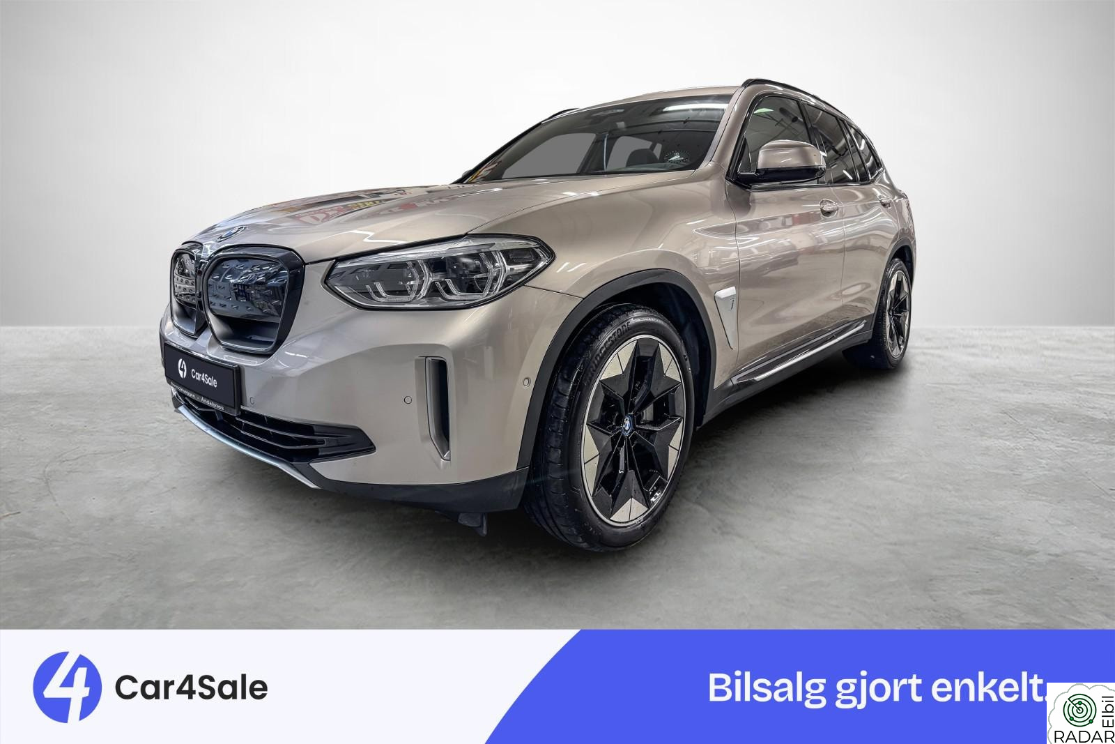 BMW iX3 453km / M sport / Krok / Skinn / HUD / Soltak / Norsk++