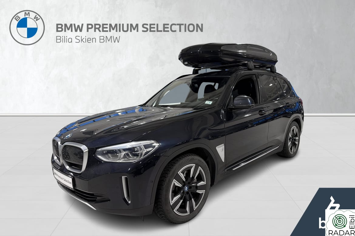 BMW iX3 Fully charged lav km Soltak Adcruise Harman Skinn