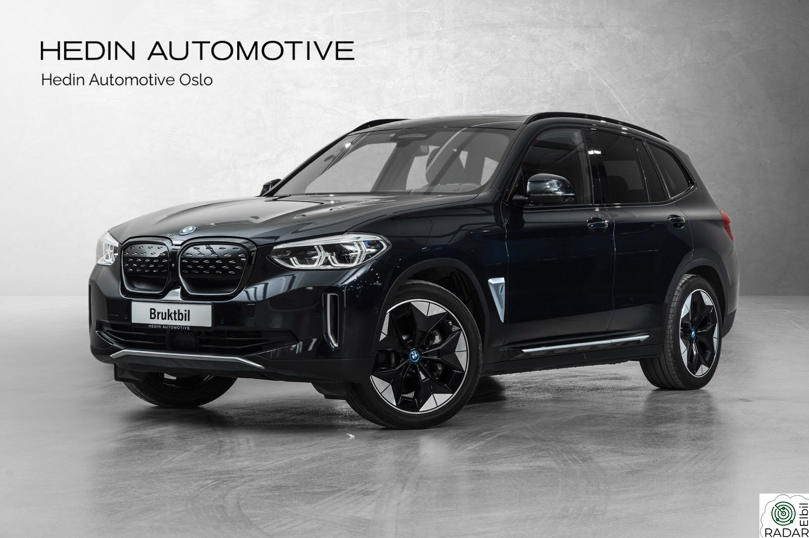 BMW iX3 Fully Charged ,Skinn, Pano, H. feste, Harman, El. sete