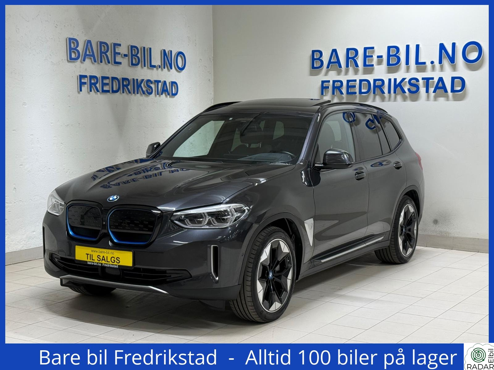 BMW iX3 Aut/Pano/360/H,K/Skinn/Acc/Memory/Skinn/Acc/Bliss/Krok