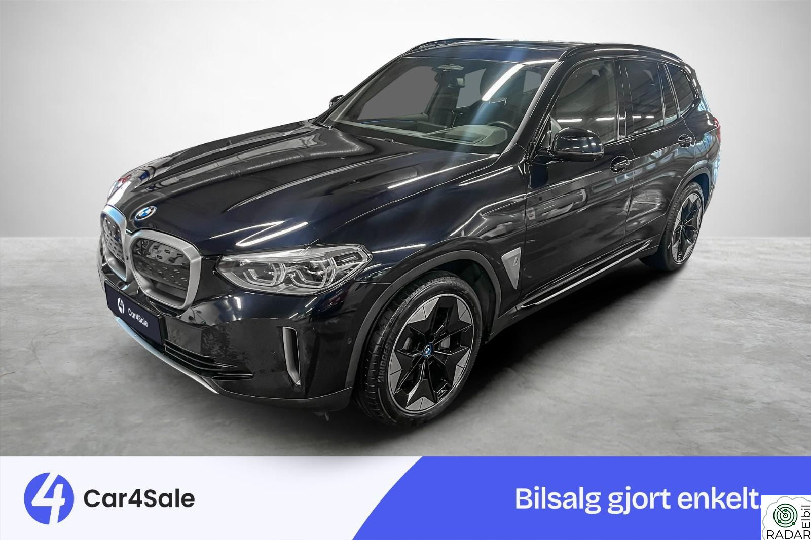 BMW iX3 453km / Skinn / ACC / HUD / Pano / Krok / H&K / 1 Eier