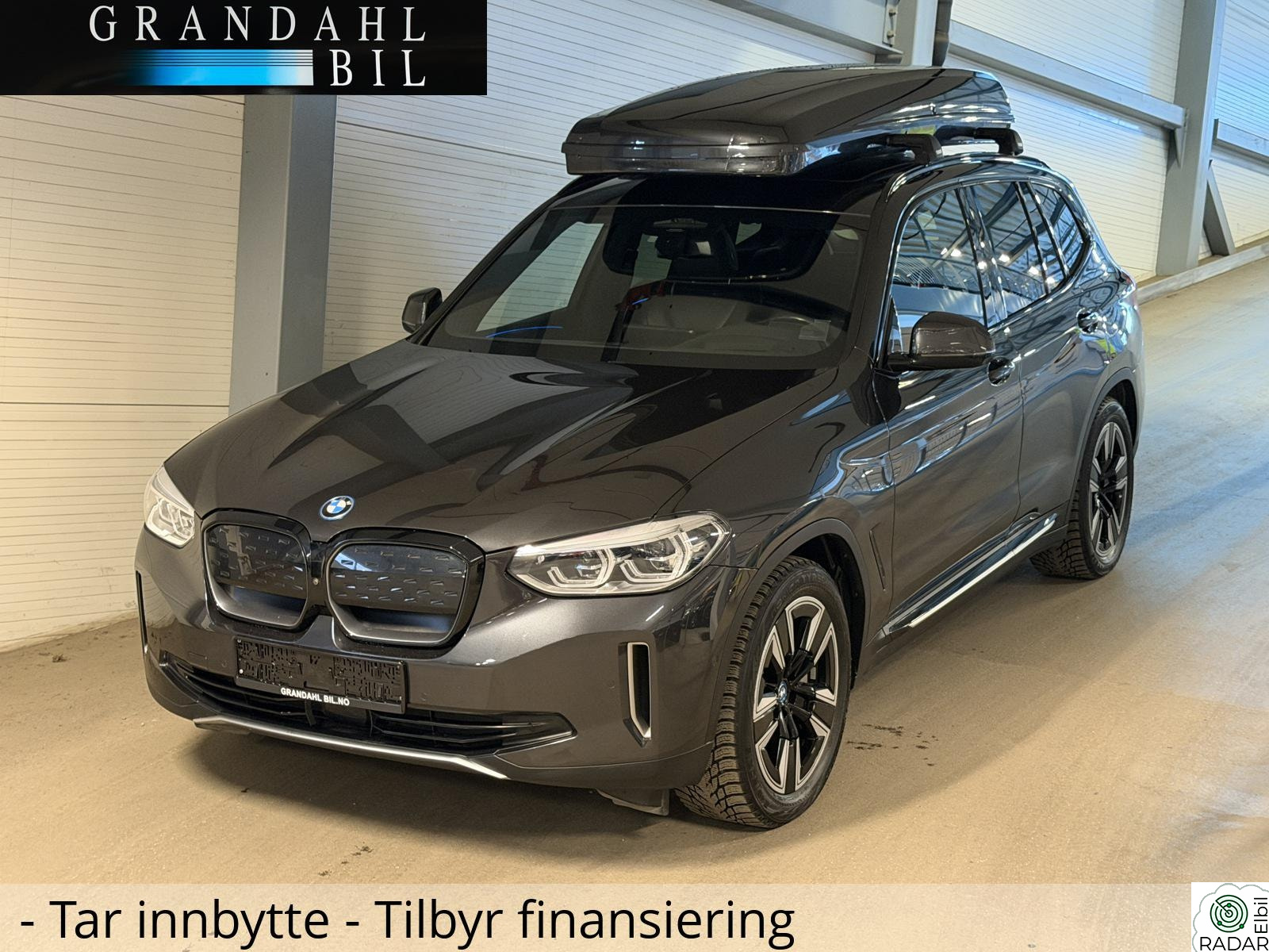 BMW iX3 WLTP 450 KM - Panorama Soltak - Skinn - Varmep. +++