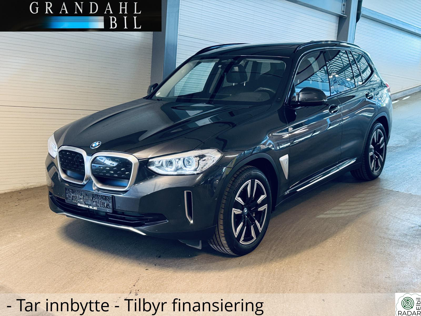 BMW iX3 Panorama Soltak - Skinn - Varmep. -Hengerfeste