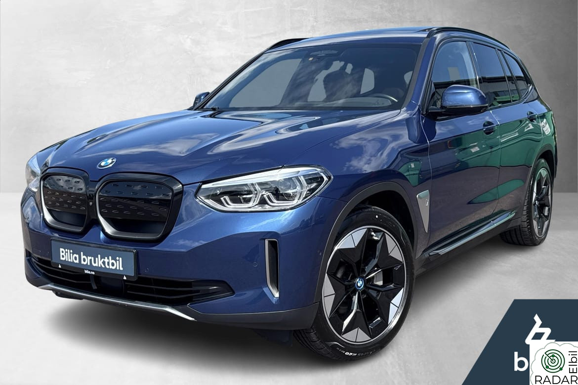 BMW iX3 Fully Charged, Skinn, Pano, 360kamera, Harman, LED
