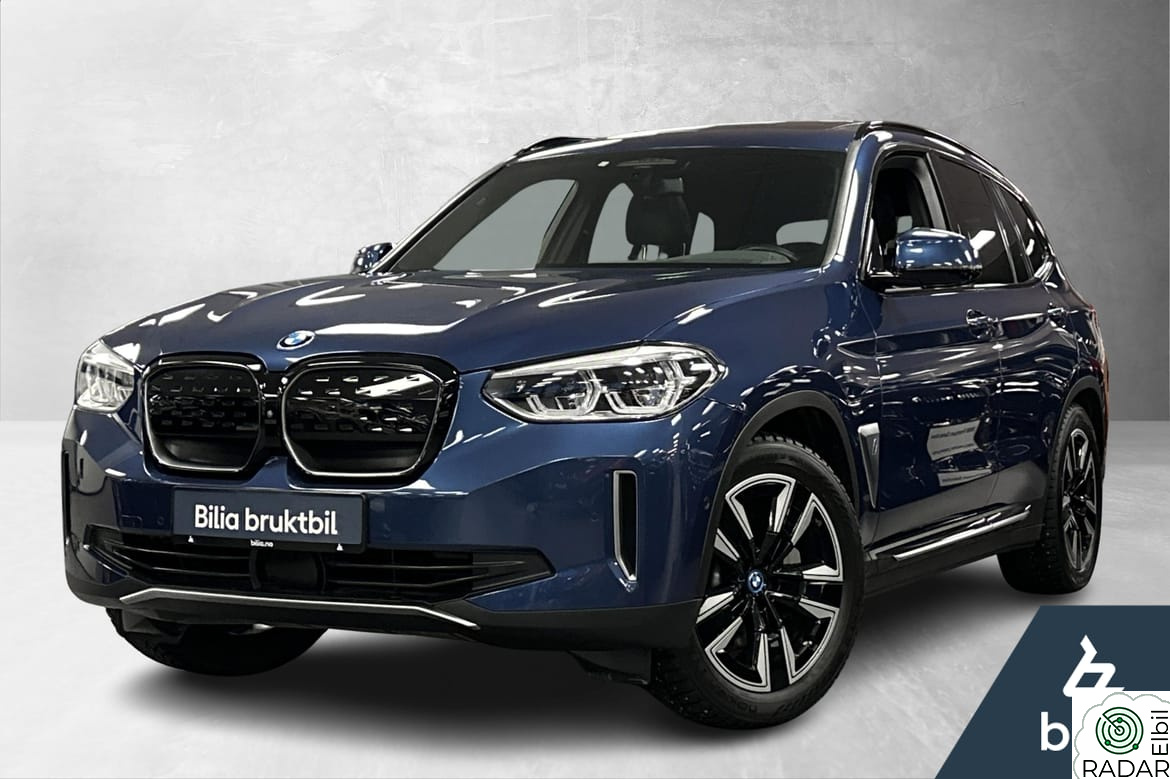 BMW iX3 Fully Charged, Skinn, Sol, Harman, ACC, Adapt LED++